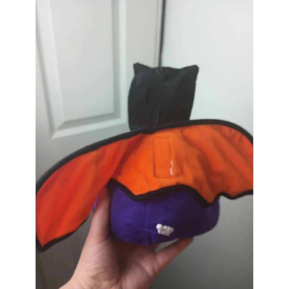 Cuddle Kids 2002 Halloween Batty Bobbie & Pumpkin Doll‎ Set Vintage Plush